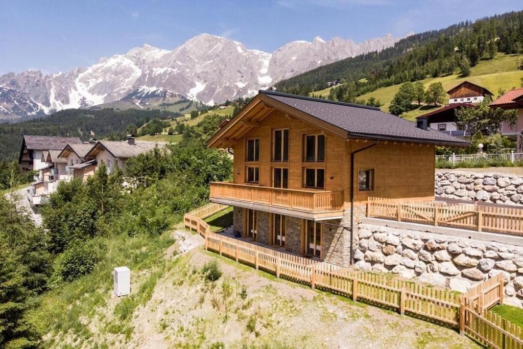 Chalet Ausblicklodge Mühlbach am Hochkönig Exterior foto